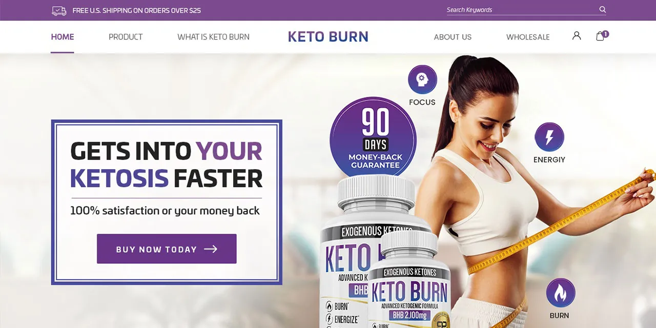 E-commerce website design portfolio sample 8